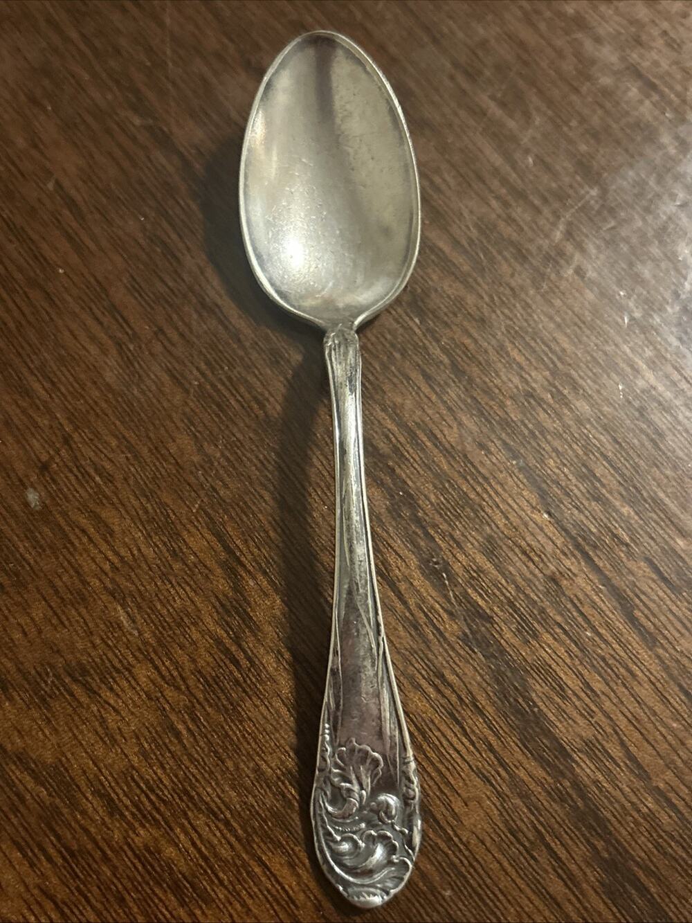 Flower De Luce Community Silver Triple Plus Teaspoon